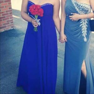 David’s bridal bridesmaid dress